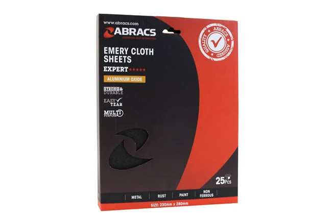 Connect Abracs Emery Sheets P40 25pc - CPL