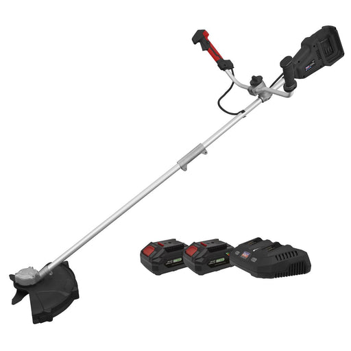 Sealey Brush Cutter & Strimmer Kit 40V 4Ah SV20 Series 35cm CP40VBCKIT Sealey - Town Tools 