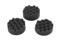 Connect Finishing Corrugated Velcro Black Pad 3pc - CPL