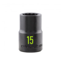 Carlyle Tools 1/2In Drive 15mm 12 Pt Impact Socket
