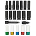 Bunker Impact Socket Set in EVA Foam Inlay, 1/2" (20 Piece) - DELTACH-561025