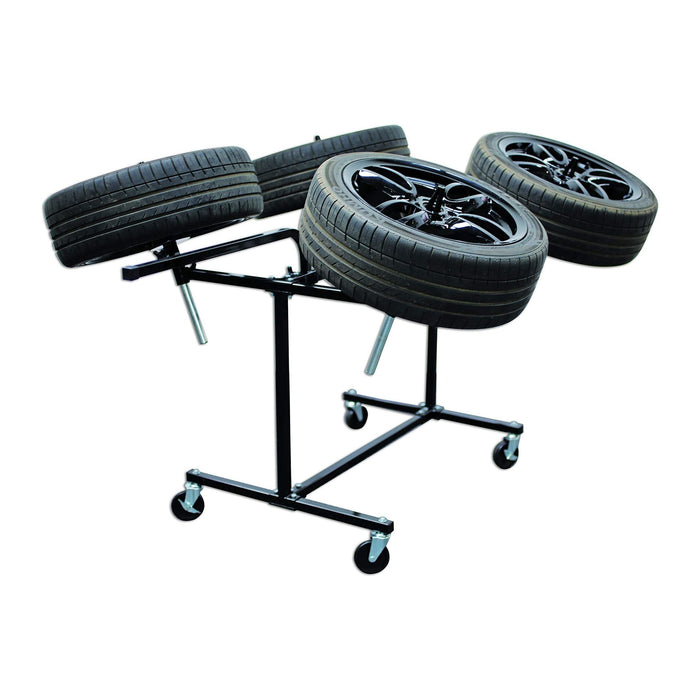 Power-Tec Alloy Wheel Painting Stand - Deluxe Heavy Duty 92417