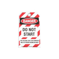 Laser Safety Tag - DO NOT START 6675