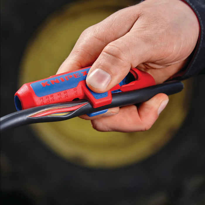 KNIPEX 16 95 03 SB ErgoStrip® PV Stripping Tool, 135mm - 16 95 03 SB