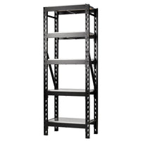 BUNKER 22 Piece Modular 5 Tier Racking with Stainless Steel Shelving, 750mm