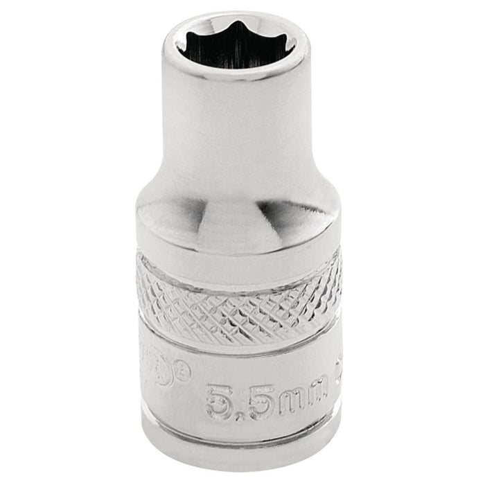 Draper Expert HI-TORQ® 6 Point Socket, . dr. 5-24mm