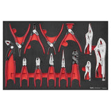 Teng Tools Plier Set Q FOAM4X4 13 Pieces