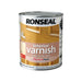 Ronseal Interior Varnish Quick Dry Gloss Clear 250ml Ronseal - Town Tools