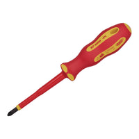 Draper XP1000 VDE PZ Type Screwdriver, No.2 x 100mm 64484