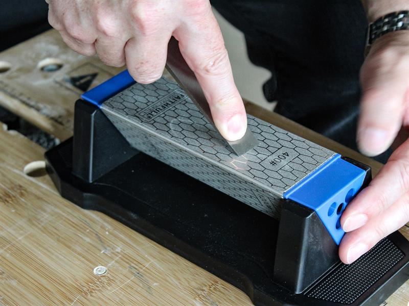 Faithfull Diamond Sharpening Tri-Stone 400, 1000 & 1200G Faithfull - Town Tools