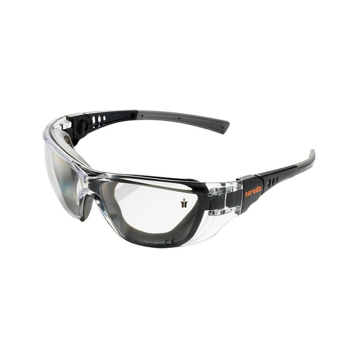 Scruffs Falcon Safety Glasses Black Scruffs - Town Tools 