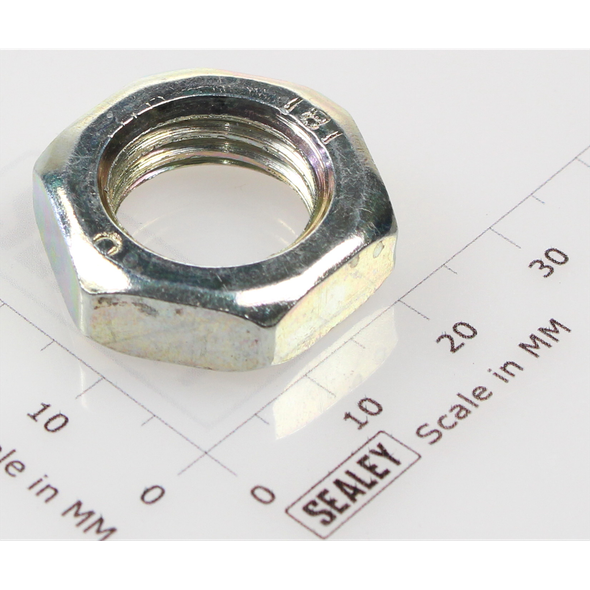 Sealey Half nut m16 bzp
