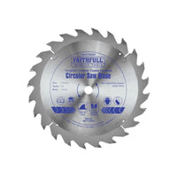 Faithfull TCT Cordless Trimsaw Blade 150 x 10mm x 24T POS