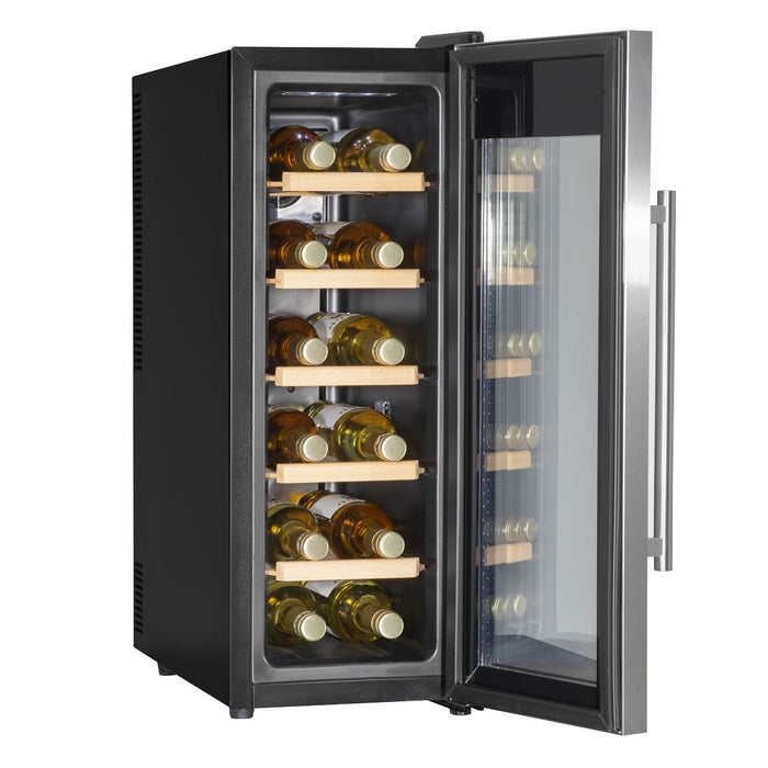 Baridi 12 Bottle Wine Fridge & Cooler - Stainless Steel DH74 Baridi - Town Tools 