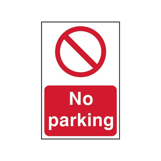 Scan No Parking - PVC Sign 200 x 300mm Scan - Town Tools