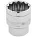 Draper Draper HI-TORQ 12 Point Socket, 1/2" Sq. Dr., 27mm Draper - Town Tools