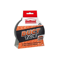 Unibond DIY Duct Tape Black 50mm x 25m