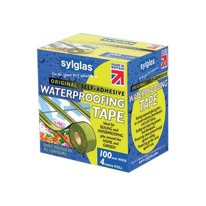 Sylglas Original Waterproofing Tape 100mm x 4m Sylglas - Town Tools