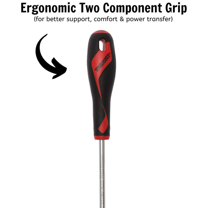 Teng Tools PH Screwdriver PH2 x 100mm M Teng Tools - Town Tools 