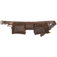 Kuny'S 19427 Oiled Leather Construction Apron 12 Pocket