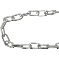 Faithfull Galvanised Chain Link 8mm x 10m Reel - Max. Load 450kg