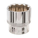 Silverline Socket 1/2" Drive 12pt Metric 32mm Silverline - Town Tools 