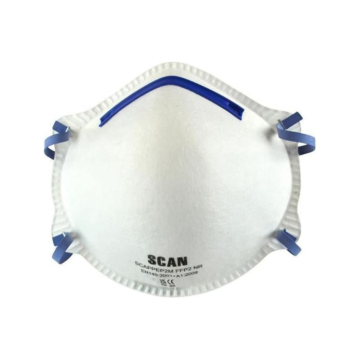 Scan Moulded Disposable Mask FFP2 Protection (Pack 3) Scan - Town Tools