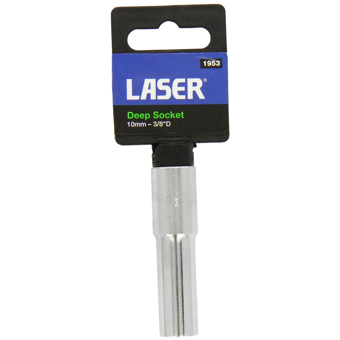 Laser Deep Socket 3/8"D 10mm 1953