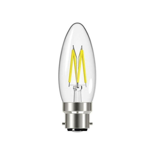 Energizer® LED BC (B22) Candle Filament Dimmable Bulb, Warm White 470 lm 4W Energizer® - Town Tools