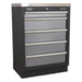 Sealey Modular 5 Drawer Cabinet 680mm APMS59 Sealey - Town Tools 