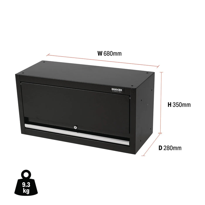 BUNKER Modular Wall Cabinet, 680mm - MS400-1WC