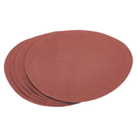 Draper Hook and Eye Backed Aluminium Oxide, 230mm, 120 Grit (Pack of 5) 72232