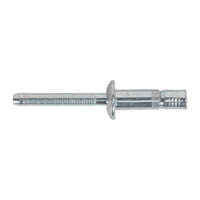 Sealey Steel Structural Rivet Zinc Plated6.3 x 32mm Pack of 100 MB6332