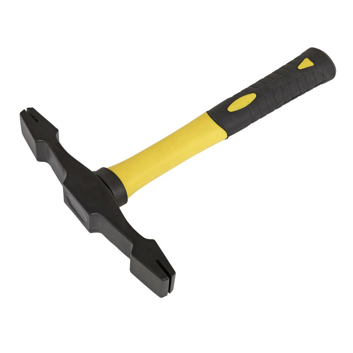 Sealey Premier Premier Double Ended Scutch Hammer with Fibreglass Handle SR707 Sealey Premier - Town Tools 