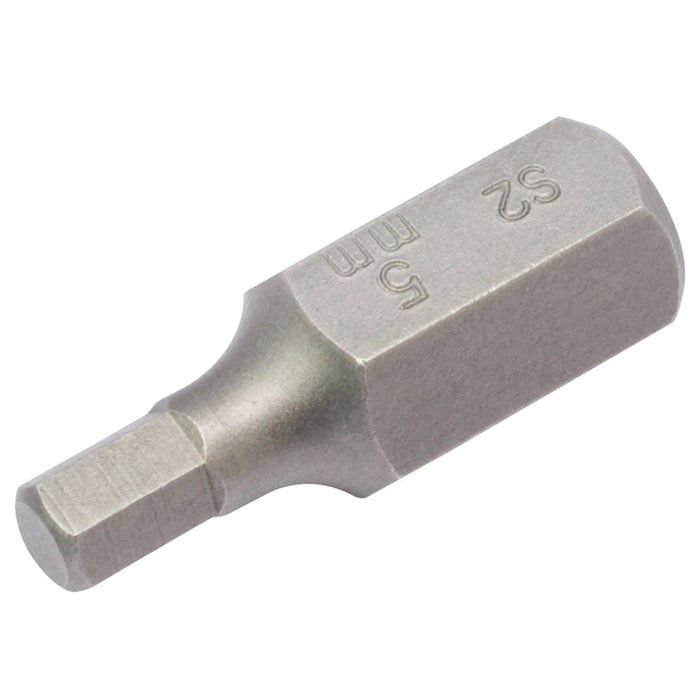 Draper Expert Hexagonal 10mm Insert Bit for Mechanics Bit Sets, 5mm x 30mm