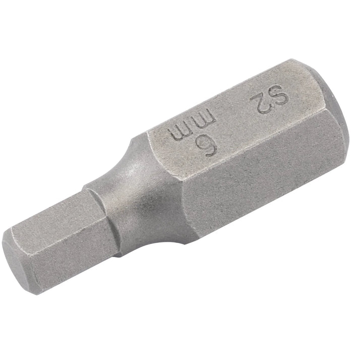 Draper Expert Hexagonal 10mm Insert Bit for Mechanics Bit Sets, 6mm x 30mm