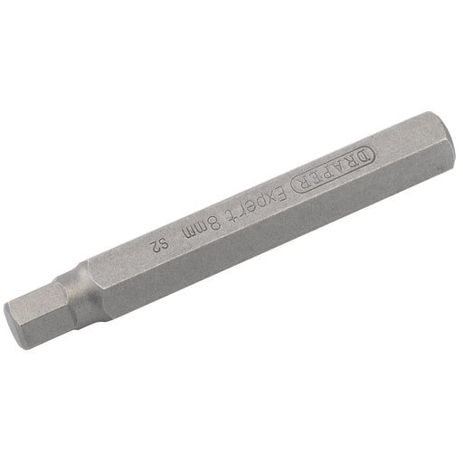 Draper Expert Hexagonal 10mm Insert Bit for Mechanics Bit Sets. 8mm x 75mm for