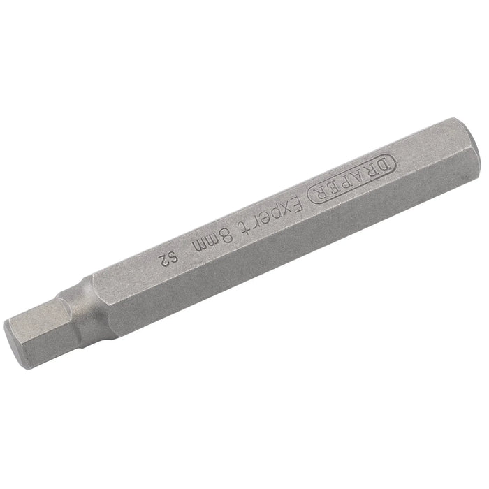 Draper Expert Hexagonal 10mm Insert Bit for Mechanics Bit Sets. 8mm x 75mm for