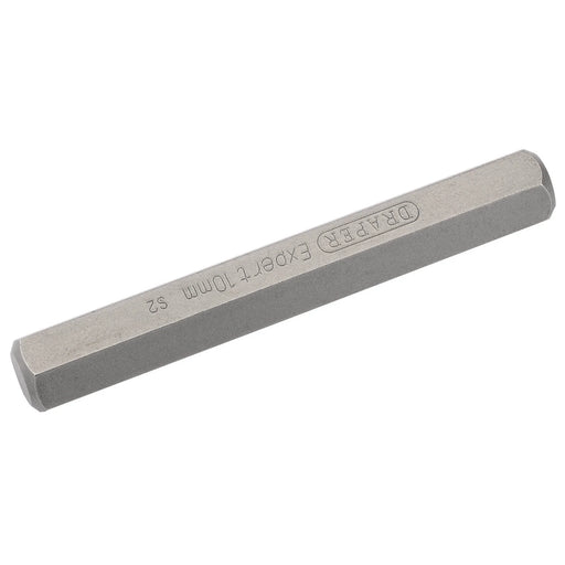 Draper Expert Hexagonal 10mm Insert Bit for Mechanics Bit Sets, 10mm x 75mm