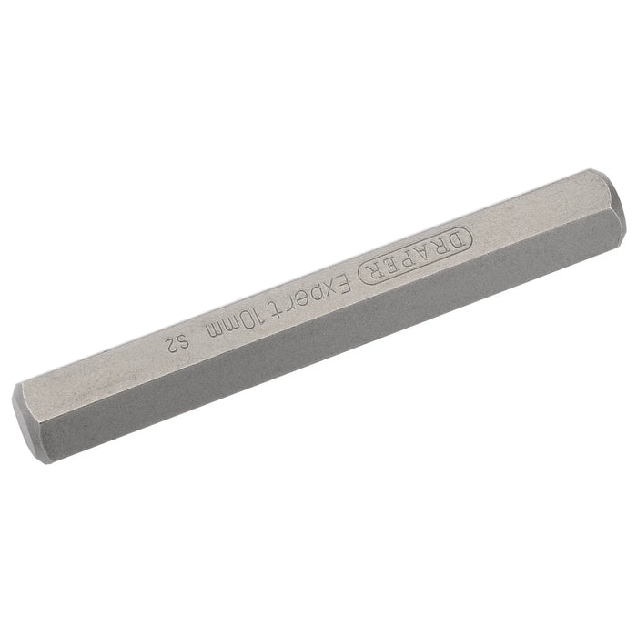 Draper Expert Hexagonal 10mm Insert Bit for Mechanics Bit Sets, 10mm x 75mm