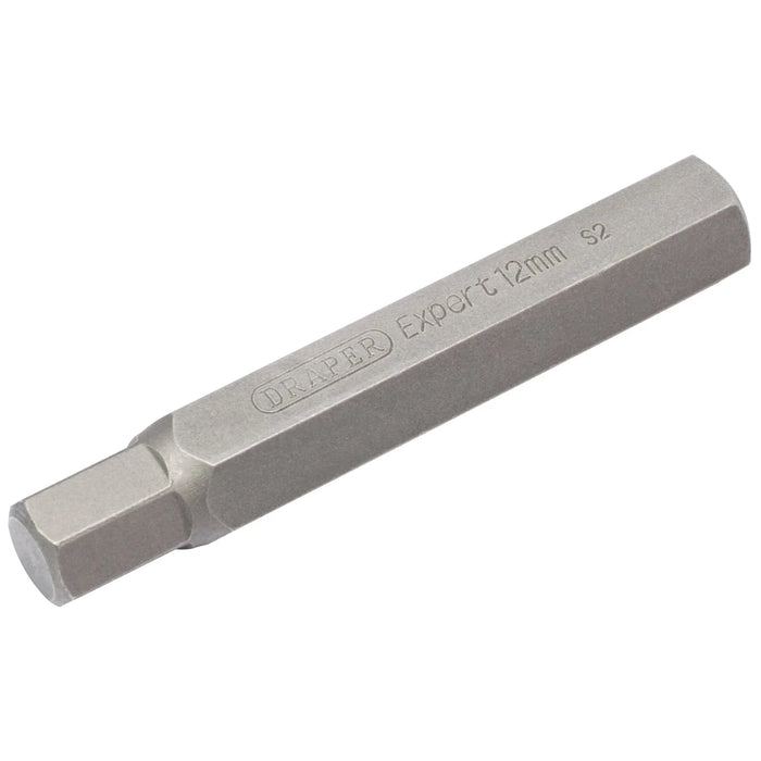Draper Expert Hexagonal 10mm Insert Bit for Mechanics Bit Sets, 12mm x 75mm