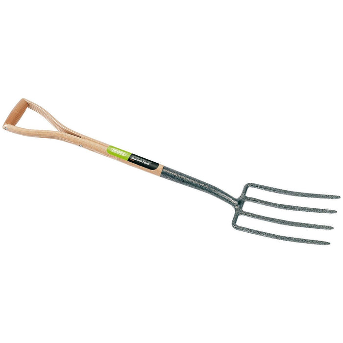 Draper Carbon Steel Garden Fork with Ash Shaft and Y Handle Draper - Town Tools