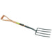 Draper Carbon Steel Garden Fork with Ash Shaft and Y Handle Draper - Town Tools