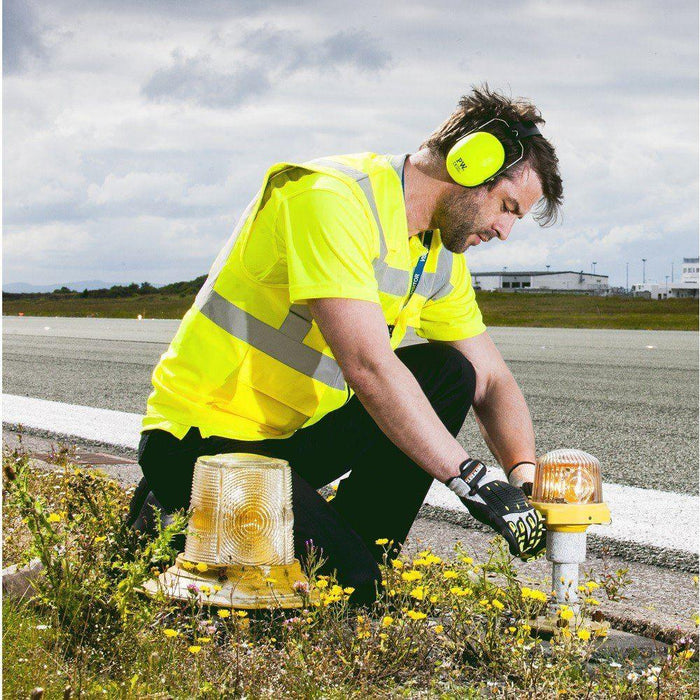 Portwest Berlin Executive Hi-Vis Vest - Yellow - Extra Large