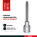 Teng Tools 1/2" Long XZN/Triple Square Bit Socket 08 Teng Tools - Town Tools 