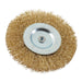 Draper Brassed Steel Crimped Wire Wheel Brush, 100mm 41428 Draper - Town Tools 