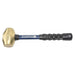 Carlyle Hand Tools Brass Hammer - Fiberglass Handle - 12in. - 4 lb Caryle Tools - Town Tools 