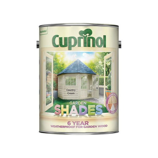 Cuprinol Garden Shades Country Cream 5 litre Cuprinol - Town Tools