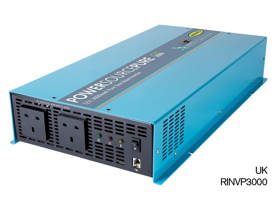 RING AUTOMOTIVE RINVP3000 Pure Sine Inverter, 3000 W, 12 V
