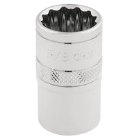 Draper Expert HI-TORQ® 12 Point Socket, Sq. Dr., 5/8" 1-3